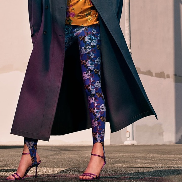 Zara studio high waist printed equestrian legging - Picture 2 of 6